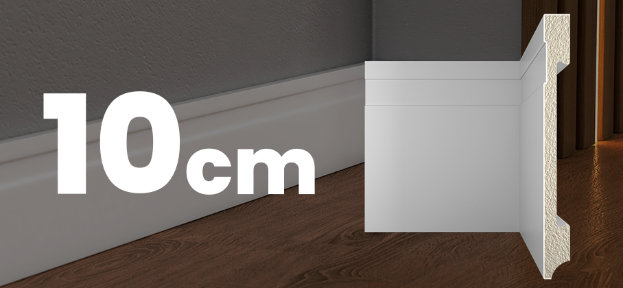 Rodapés Poliestireno - Pix Revestimentos (10cm)